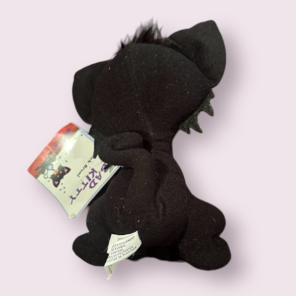 NWT Bad Kitty By Nick Bruel Small Black Cat Plush MerryMakers Inc 2005, 2007 - Picture 5 of 7